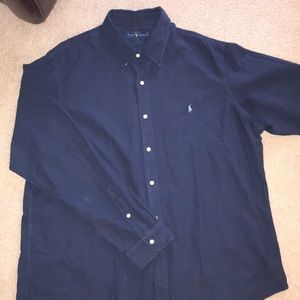 Navy Ralph Lauren Button Down